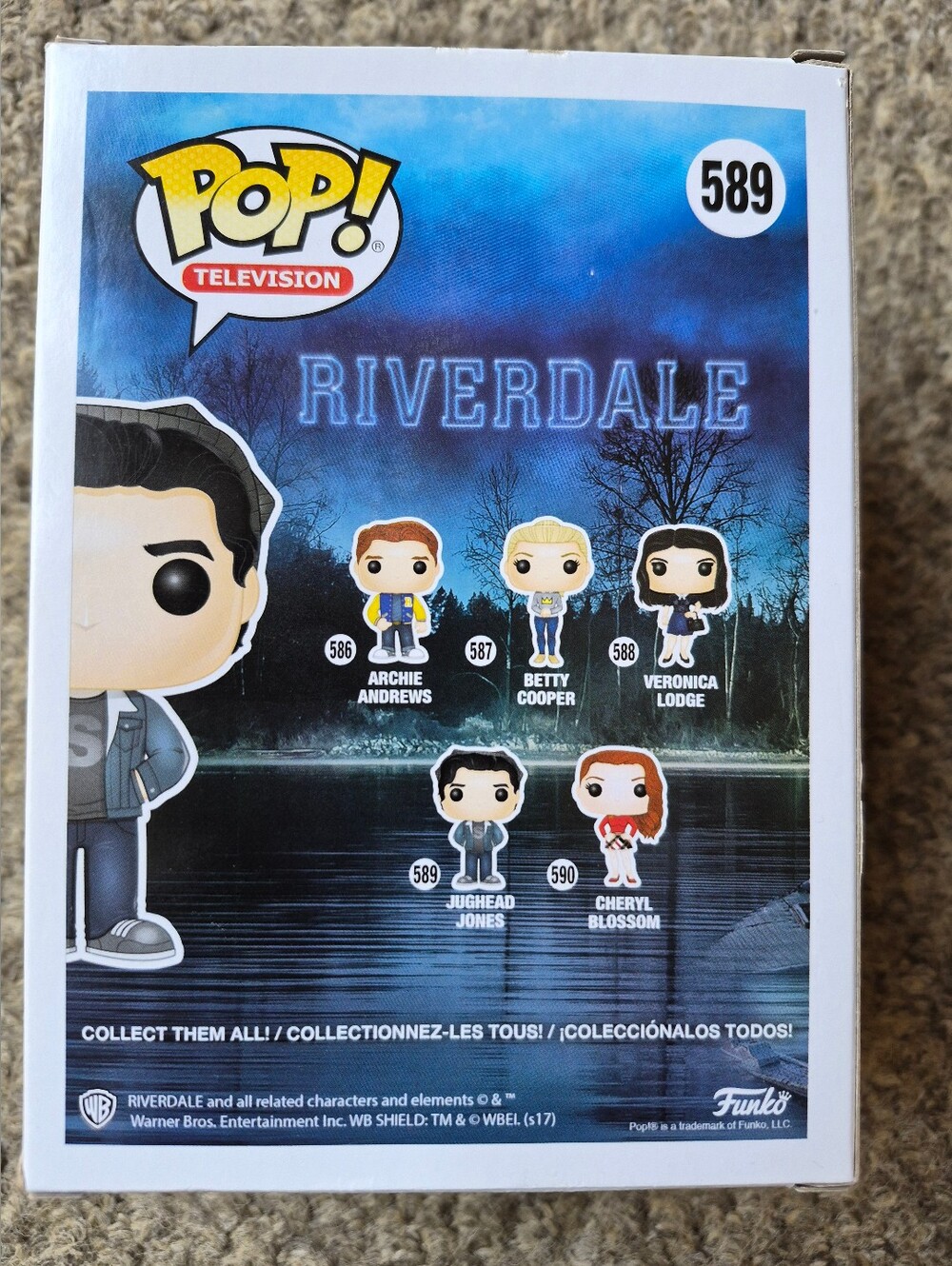 Funko Pop Vinyl Figure - Riverdale, Jughead Jones - Television Edition (#589) - Picture 4 of 4